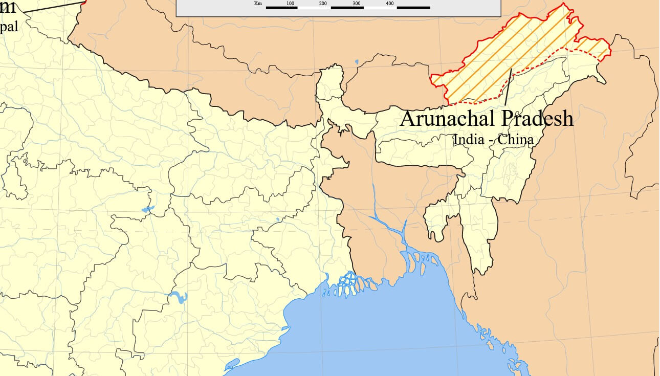 चीन द्वारा अरुणाचल में 11 जगहों का नाम बदलने की घोषणा को भारत ने बेतुका बताया