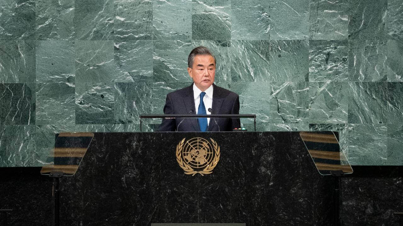 सारांश: संयुक्त राष्ट्र महासभा में चीनी विदेश मंत्री वांग यी का संबोधन